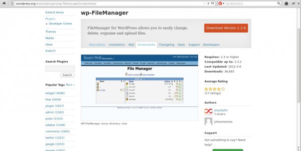 wp-FileManager wp-FileManager