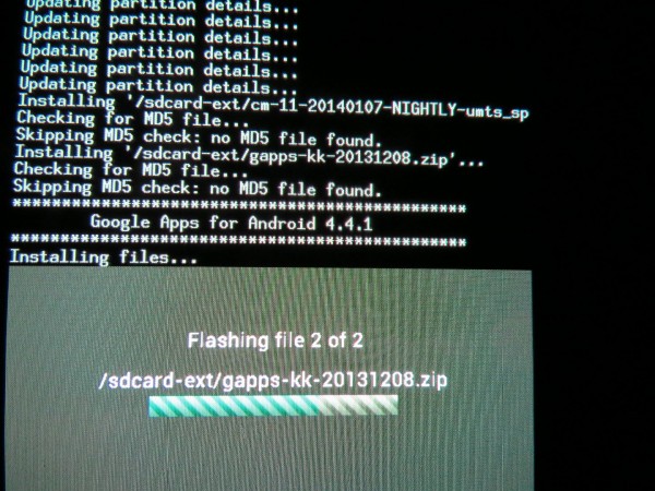 Instalando zips usando o SafeStrap