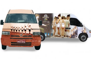 Envelopamento Vans Bolshoi