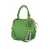 MAXI BOLSA VERDE FLOR 