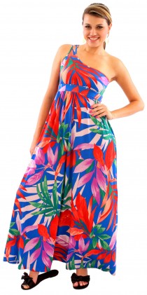 VESTIDO LONGO FLORAL