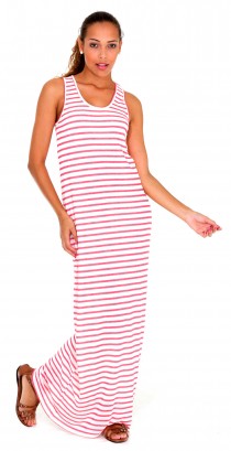VESTIDO LONGO LISTRAS