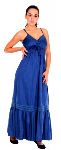 VESTIDO LONGO FRENTE ÃšNICA