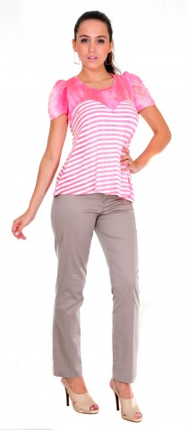BLUSA LISTRADA COMPOSÊ