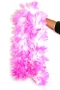 Boá de Plumas com Pontas Rosa