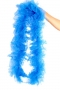 Boá de Tule Azul